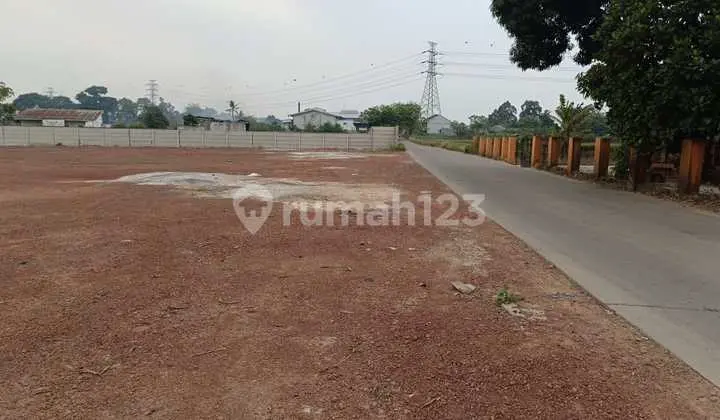 Tanah Industri Rata Dan Dipagar Keliling Babat Legok Tgr