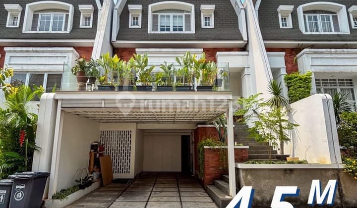 Dua Unit Rumah Exclusive Mewah Bergaya Classic Eropa Veteran Bintaro