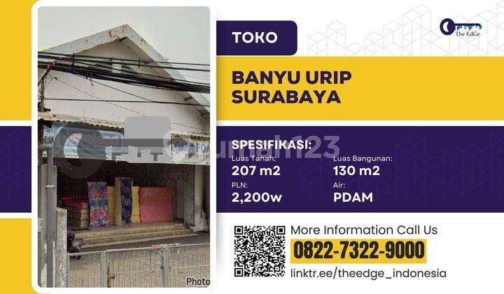 Dijual Ruko Nol Jalan Raya Cocok untuk Toko Mebel & Furniture - Lokasi Strategis Surabaya Timur | The EdGe
