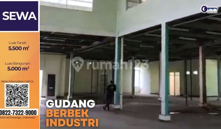 Gudang 3 Lantai 5.000 M² Sier Surabaya, Dekat Tol Berbek