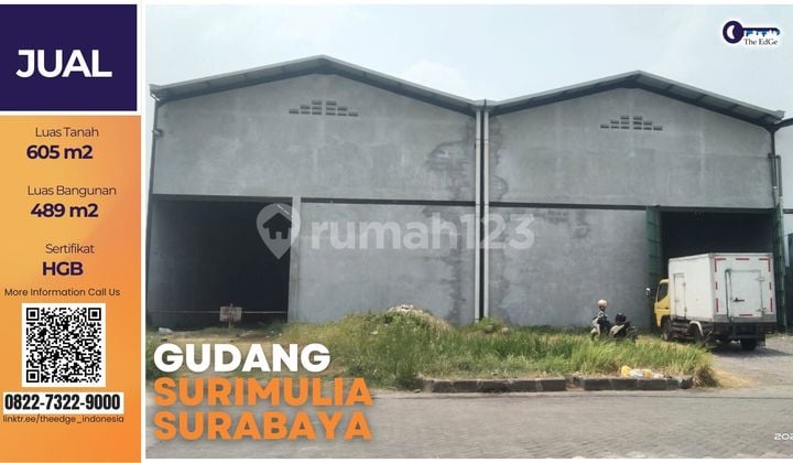 Gudang Surimulia Surabaya Lokasi Strategis Dekat Tol - The Edge