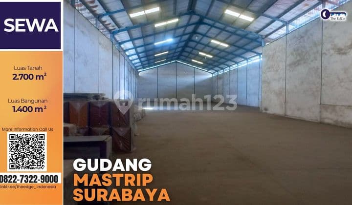 Gudang Karang Pilang Mastrip, Warugunung Surabaya - Akses Strategis