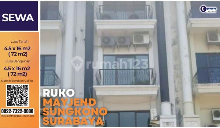 Ruko 4 Lantai Pusat Bisnis Surabaya Barat - Siap Pakai