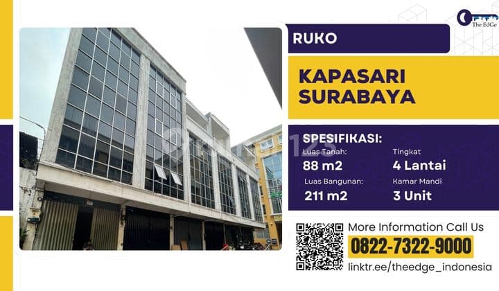 Jual Ruko Kapasari Surabaya - The EdGe
