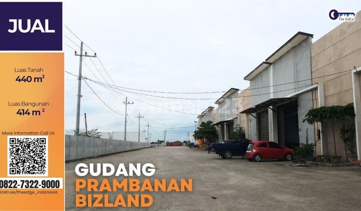 Turun Harga! Gudang Prambanan Bizland Gresik 200 M Dari Tol Cerme