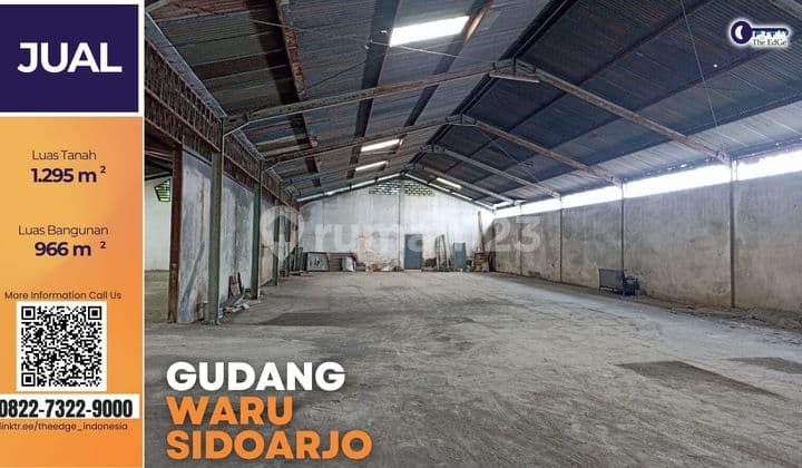 Gudang Nol Jalan Waru Sidoarjo - Lokasi Emas Bisnis