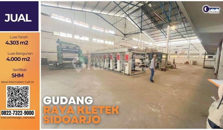 Jual Gudang Raya Taman Sidoarjo - The EdGe