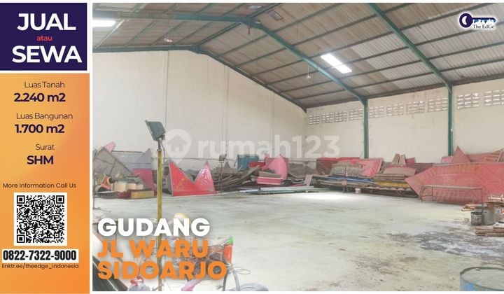 Jual Gudang Waru Sidoarjo - The EdGe