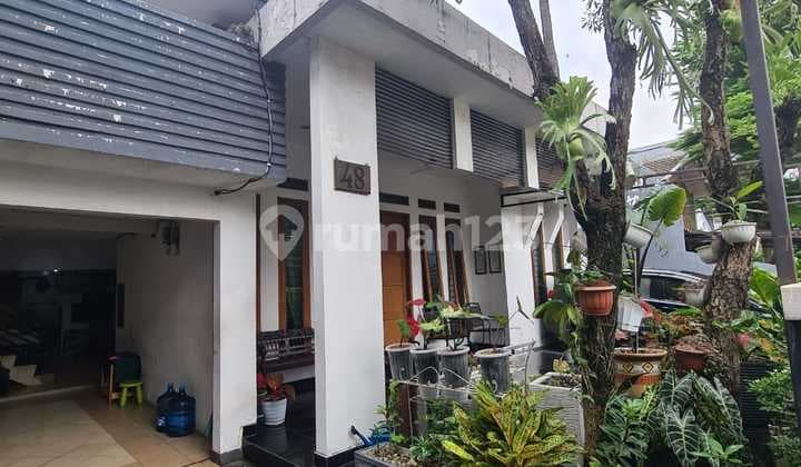 For Sale 1-Story Ready-to-Occupy House in Radio Dalam, Gandaria Utara, Kebayoran Baru, South Jakarta