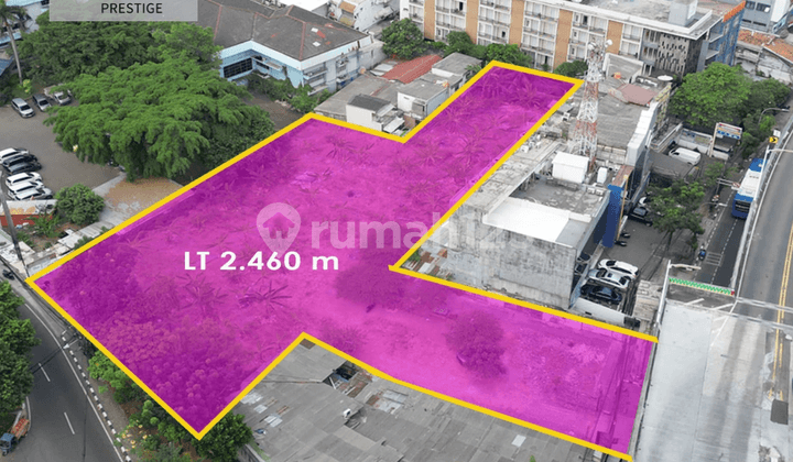 For sale commercial land in a highly strategic location near SCBD & Senopati, Kebayoran Baru