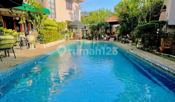 Dijual Rumah Cantik Modern Semi Furnished Di Lebak Bulus Karang Indah Jakarta Selatan