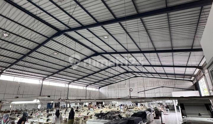 Pabrik 1.5 Lantai Garment Cihampelas, Batujajar +150 Mesin Produksi Siap Pakai!