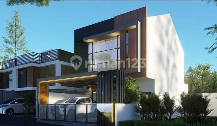 Rumah 2 Lantai Setraduta