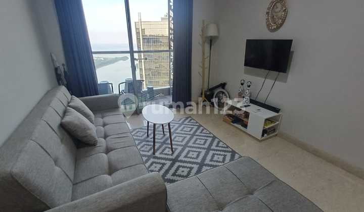 Disewakan Apartemen Gold Coast PIK View laut 1BR-51m Full Furnish