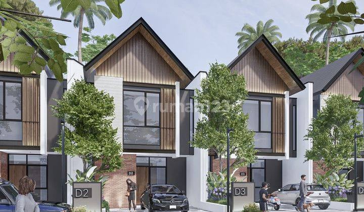 2-storey family residence with one gate system and club house in Bali
