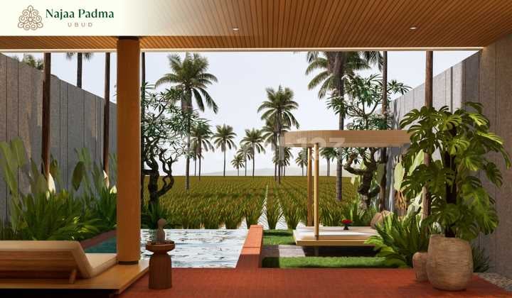 Villa Rice Field View Location Strategi Central Ubud