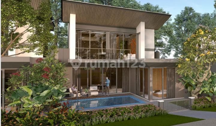 Luxury villa in golf resort Privat pool area modern design Bali