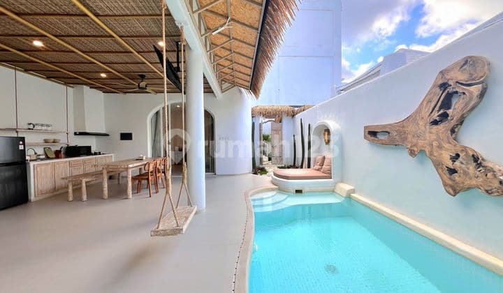 VILLA SANTORINI BEST INVESTEMENT 2 BR POOL PRIVAT LOKASI JIMBARAN