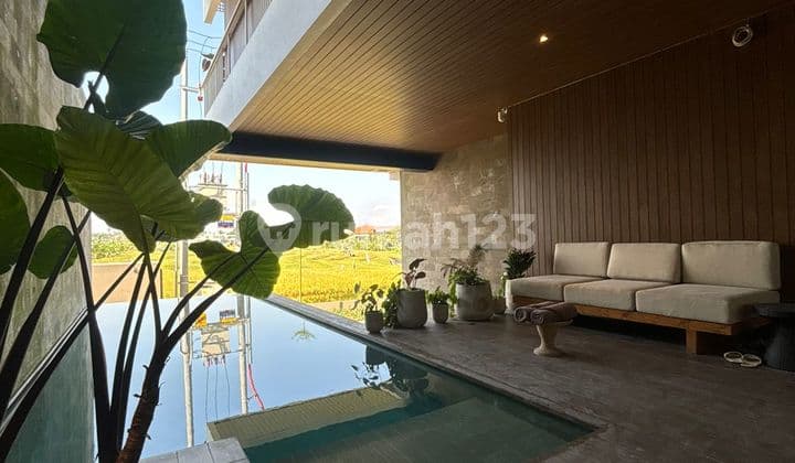 VILLA NEW READY SIAP HUNI 3 BR VIEW FIELD RICE LOKASI PREMIUM CANGGU RAYA