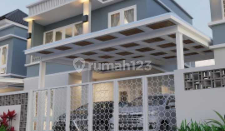HUNIAN MINIMALIS 3BR CLUSTER ONE GATE PUBLIC POOL DI NUSA DUA