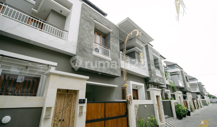 HUNIAN RUMAH SEMI VILLA KWALITAS TERBAIK 3BR STARTEGIS AREA SANUR