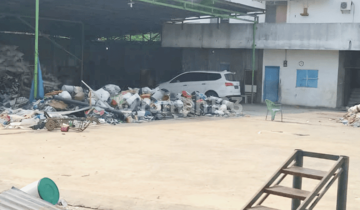 Gudang Terbuka Luas 1377 M² di Jln Melati Percut Sei Tuan