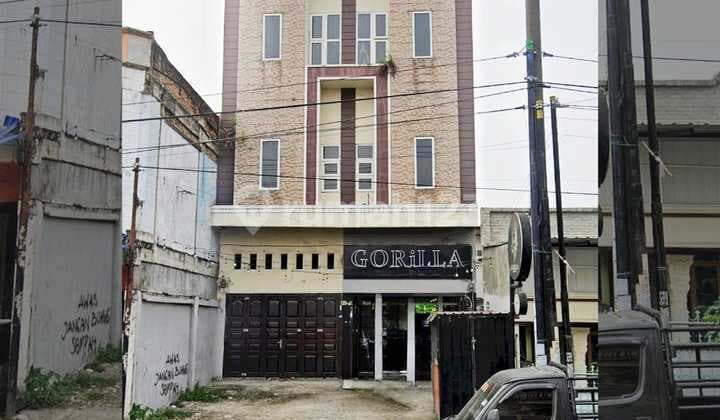 Ruko Bisnis di Lokasi Ramai Pinggir Jalan Denai