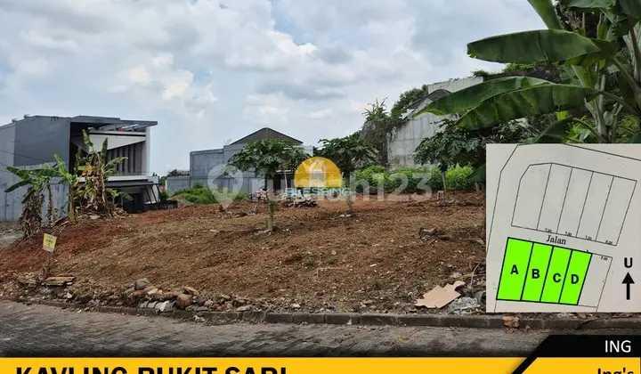 Kavling Strategis Cocok Untuk Membangun Rumah di Bukit Sari