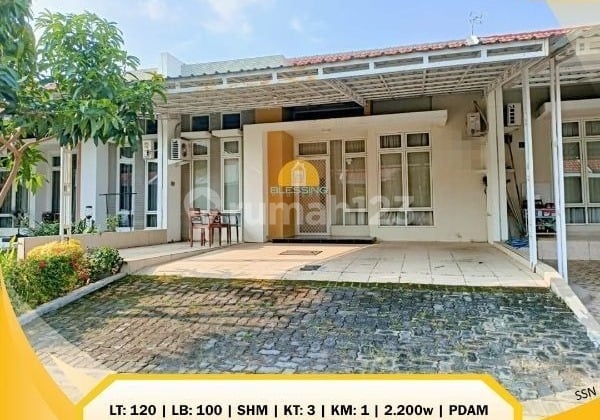Rumah Bagus Cluster Strategis Siap Pakai di Alamanda Graha Padma