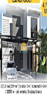 For Sale Beautiful Luxury House Graha Candi Golf Semarang 10 Minutes to Akpol