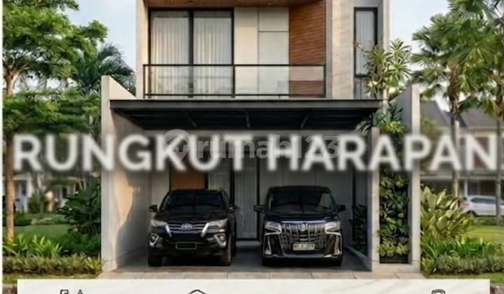 Rumah Baru di Rungkut, Merr, Desain Modern