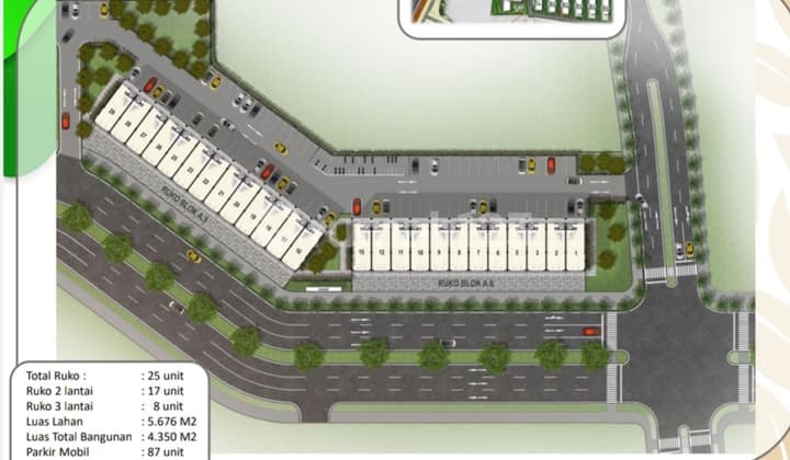 Ruko Dijual Cimanggis cocok untuk kantor