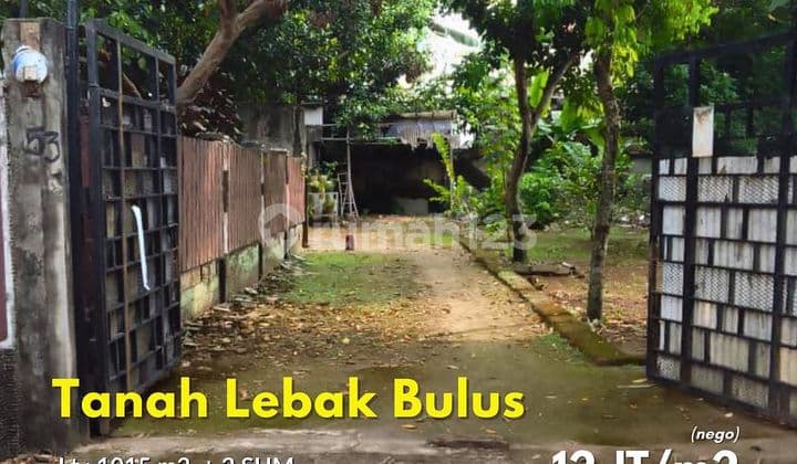 Kavling Tanah Belakang Stasiun MRT Lebak Bulus