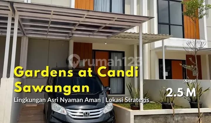 Dijual Rumah Gardens at Candi Sawangan Cluster Grand Amity