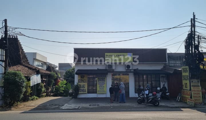 Tanah Depan Jalan Raya Alternatif Cibubur Tol Jatikarya