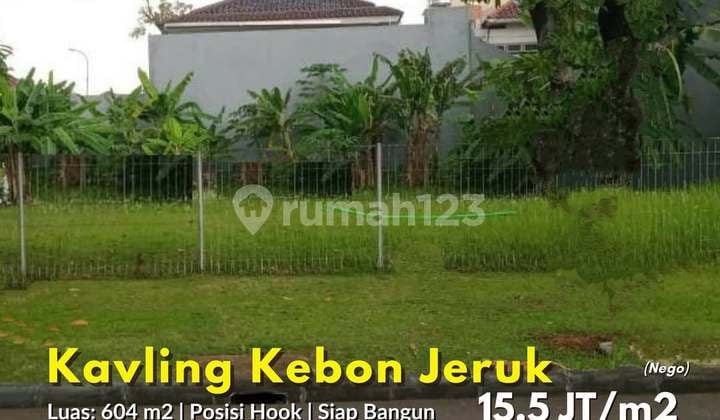 Kavling Hoek Besar Puri Botanical Joglo