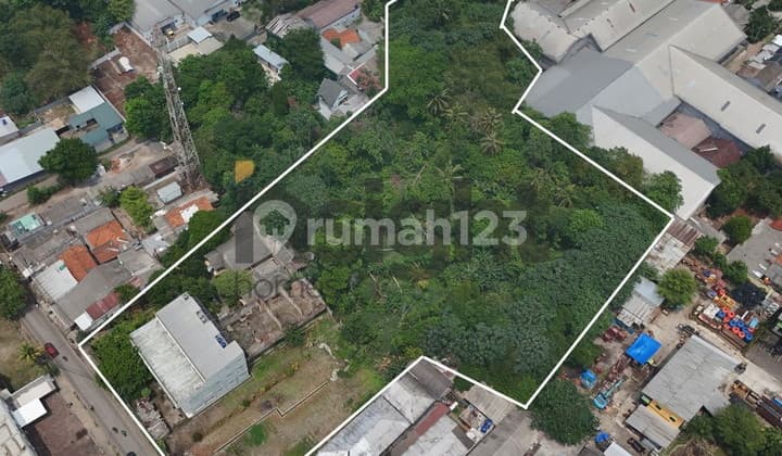 Lahan Premium Pinggir Jalan Raya Wibawa Mukti Jati Asih