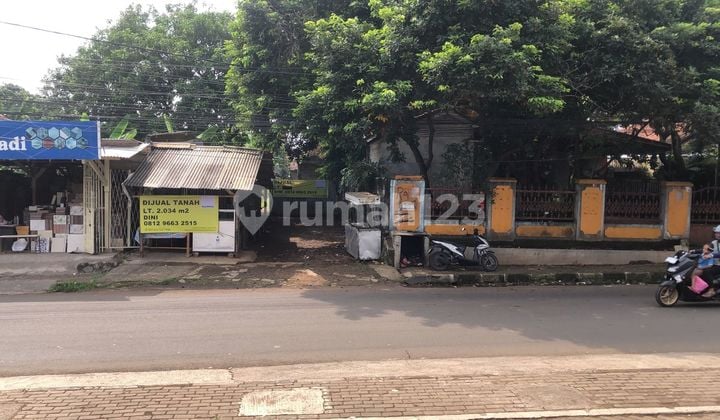 Tanah Pinggir Jalan Raya H Mean-Masuk Tronton & Fuso