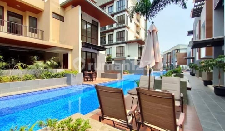 Apartemen View Kolam Asatti Vanya Park 3br Corner