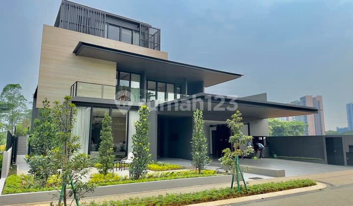 Rumah Sultan di BSD Nava Park Botanic Villa Full Furnished Ex Show Unit