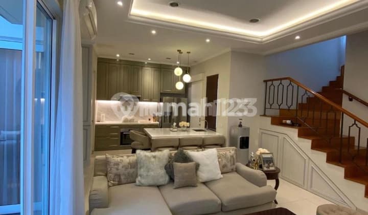 Sewa Rumah Furnish di Gading Serpong Siap Huni Cluster Whitsand