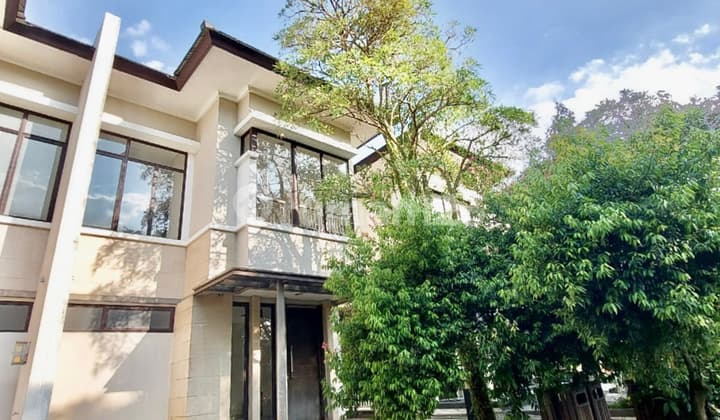 Rumah Hadap Taman di Cluster Illustria The Eminent BSD City