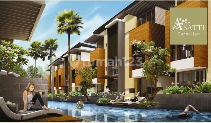 Apartemen Baru Asatti Vanya Park 2 Bedroom Siap Huni