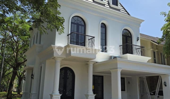 Rumah Hoek Cantik Baru Siap Huni Dalam Cluster Di Bsd City Dekat Ice