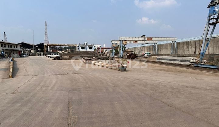 Jual Cepat Tanah Pergudangan 1-4 Ha Ry Cakung Cilincing Lahan Sudah Dicor Untuk Tonase 100 Ton