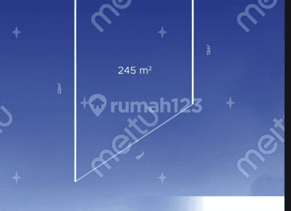 Tanah Kavling 245 Meter Siap Bangun Pondok Cabe S8727