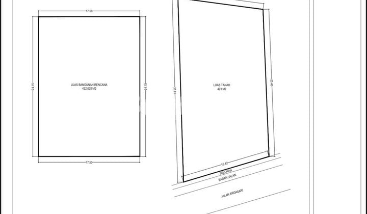LAND FOR RENT, READY TO BUILD FOR BUSINESS USE, CIEUNTEUNG GEDE, TASIKMALAYA