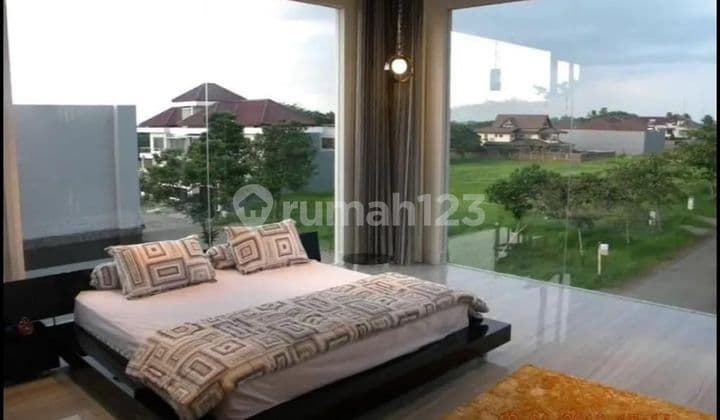 For Sale Modern Minimalist Luxury House Full Imported Marble Golf View Citraland Main West Surabaya
