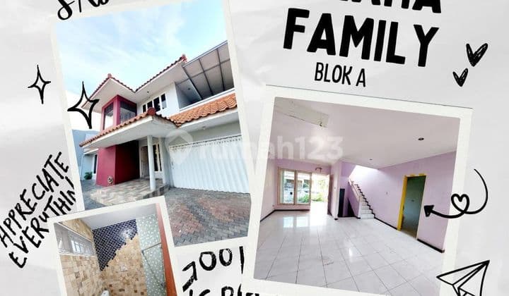 Jual Cepat Murah Rumah Graha Famili Blok A Surabaya Barat