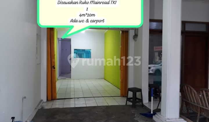 Disewakan Ruko Mainroad Taman Kopo Indahsiap Pakai